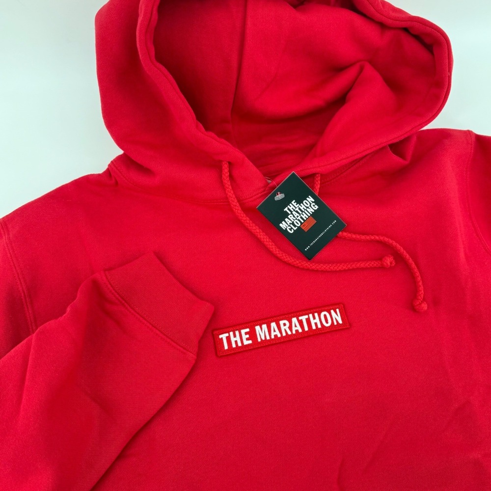 NWT The Marathon Clothing Company Red Hoodie Nipsey Hussle‎ TMC Size S